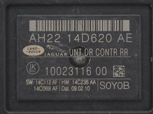 Блок управління дверей задній лівий правий JAGUAR XF X250 2008-2011 AH2214D620AE, AH2214D620AE, A