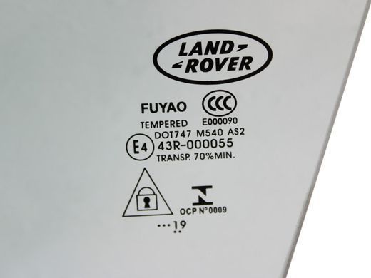 Скло дверей переднє ліве LAND ROVER DISCOVERY SPORT L550 2019- LR080137, LR080137, B