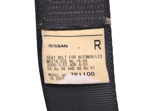 Ремінь безпеки задній правий NISSAN PATHFINDER R51 2005-2014 88844EB300, 88844EB300, A