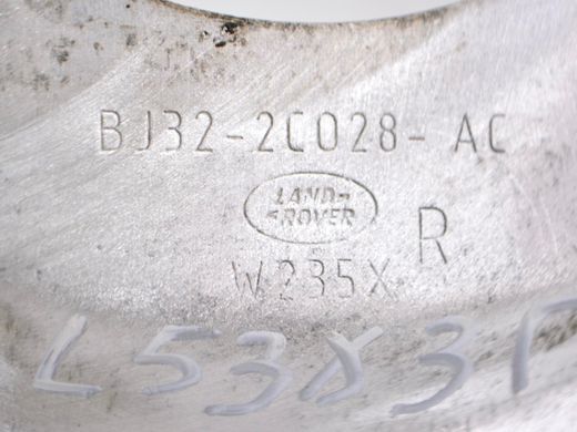 Захист гальмівного диска задній правий LAND ROVER RANGE ROVER EVOQUE L538 2011-2015 (BJ322C028AC) LR032822, LR032822, A