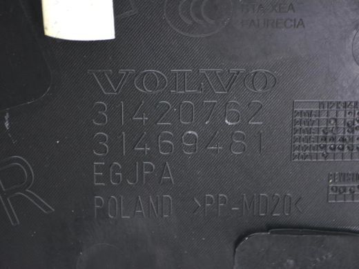 Накладка центральної консолі права VOLVO XC60 2017- 31420760, 31420760, A