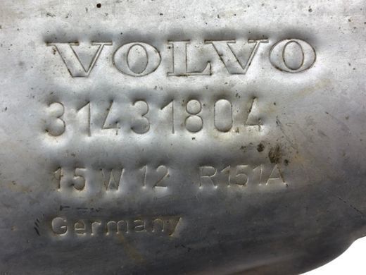 Теплоизоляционный экран VOLVO XC60 2013-2017 (випускного колектора) 31431804, 31431804, A