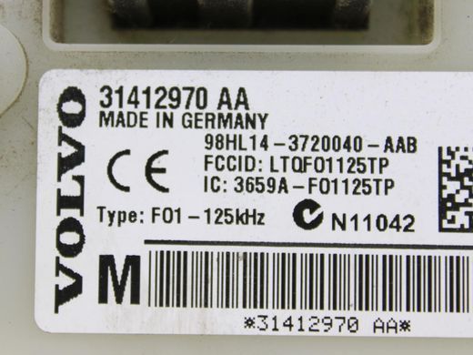 Блок предохранителей VOLVO V60 Y20 2013-2018 31412970, 31412970, A
