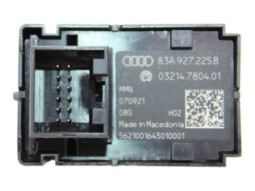 Кнопка стоянкового гальма AUDI Q3 F3 2018-2025 83A927225B, 83A927225B, A