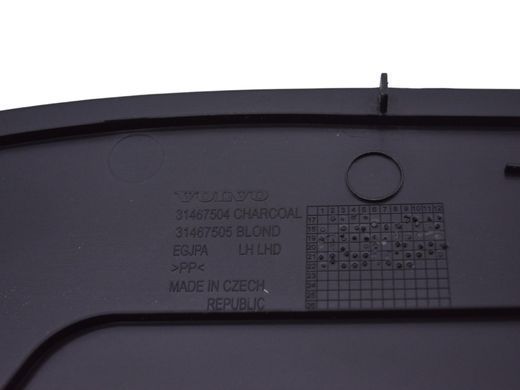 Накладка торпедо передня ліва VOLVO S60 SPA 2019-2024 31467504, 31467504, A