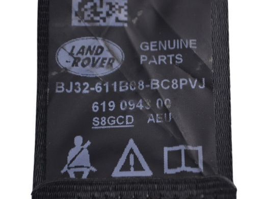 Ремень безопасности передний правый LAND ROVER RANGE ROVER EVOQUE L538 2011-2015 (BJ32611B08BC) LR026433, LR026433, A