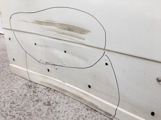 Двері бокові зсувні ліві CITROEN JUMPER 2006-2014 1343653080, 1343653080, B
