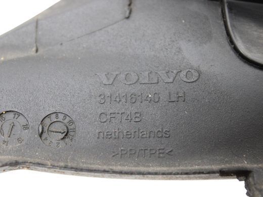 Молдинг лобового скла лівий зовнішній VOLVO V60 Y20 2013-2018 31416140, 31416140, A