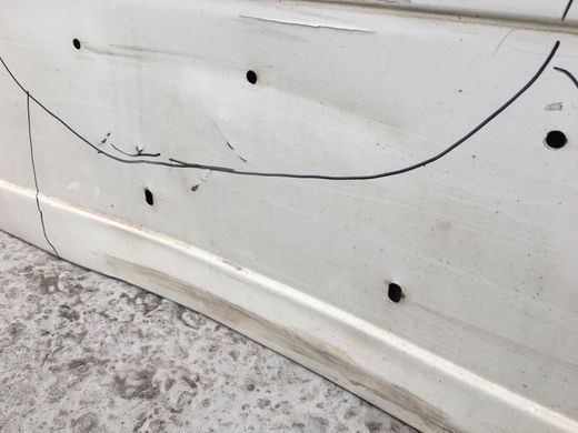Двері бокові зсувні ліві CITROEN JUMPER 2006-2014 1343653080, 1343653080, B