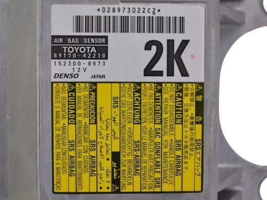 Блок управления AirBag TOYOTA RAV4 CA30W 2005-2010 89170-42210, 89170-42210, A