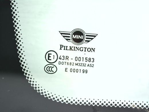 Стекло в кузов заднее левое MINI COUNTRYMAN R60 2010-2016 51359801507, 51359801507, B