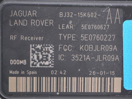 Усилитель антенны LAND ROVER RANGE ROVER EVOQUE L538 2011-2015 BJ3215K602AA, BJ3215K602AA, A