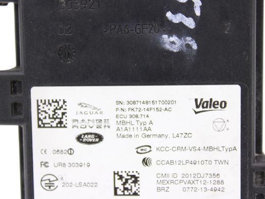 Радар задній лівий LAND ROVER RANGE ROVER EVOQUE L538 2015-2018 FK7214F152AC, FK7214F152AC, A