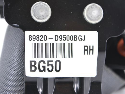 Ремінь безпеки задній правий KIA SPORTAGE 4 QL 2015-2018 89820D9500BGJ, 89820D9500BGJ, A