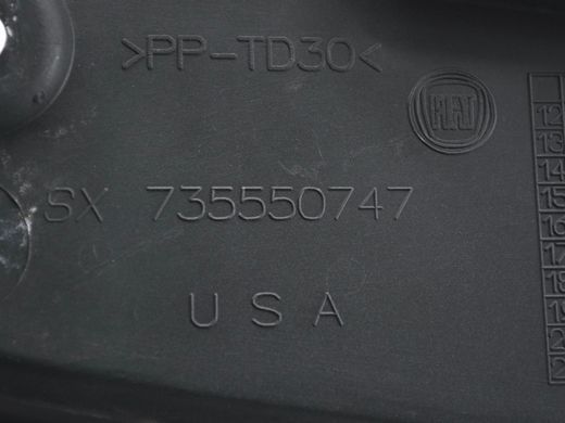 Накладка протитуманної фари задня ліва FIAT 500L 2012-2016 735550747, 735550747, B