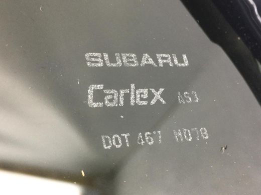 Стекло в кузов заднее правое SUBARU OUTBACK B15 2015-2019 62284AL10A, 62284AL10A, A