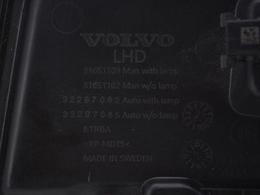 Накладка панели приборов нижняя VOLVO XC60 2017- 32297085, 32297085, B