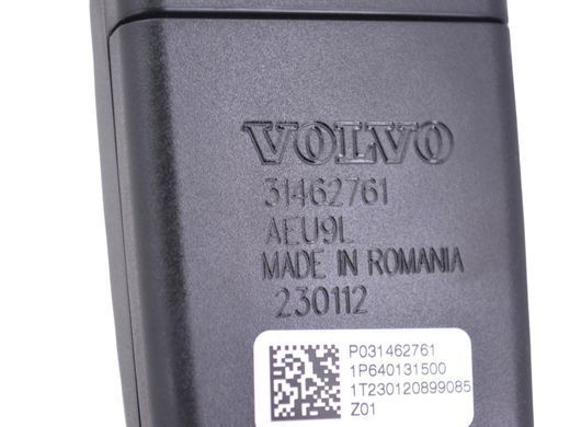 Фиксатор ремня задний правый VOLVO S60 SPA 2019-2024 31462761, 31462761, A