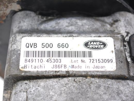 Насос гидроусилителя руля LAND ROVER RANGE ROVER SPORT L320 2005-2009 QVB500660, QVB500660, A
