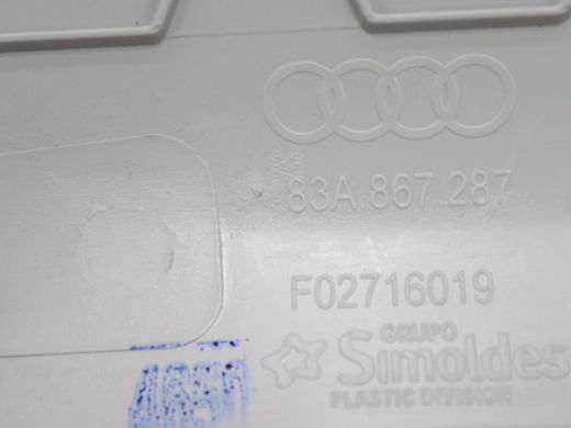 Накладка задней стойки верхняя левая AUDI Q3 F3 2018-2025 83A867287, 83A867287, A