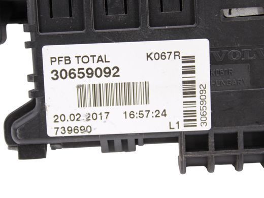 Блок предохранителей VOLVO V60 Y20 2013-2018 30659092, 30659092, A