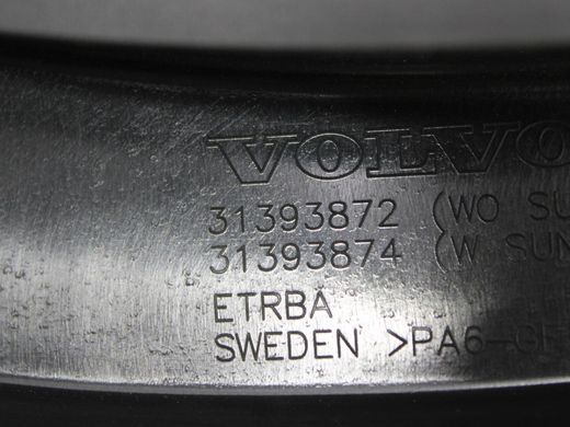 Рамка дверей верхня задня ліва внутрішня VOLVO XC90 2015-2019 (31366063) 31393872, 31393872, A