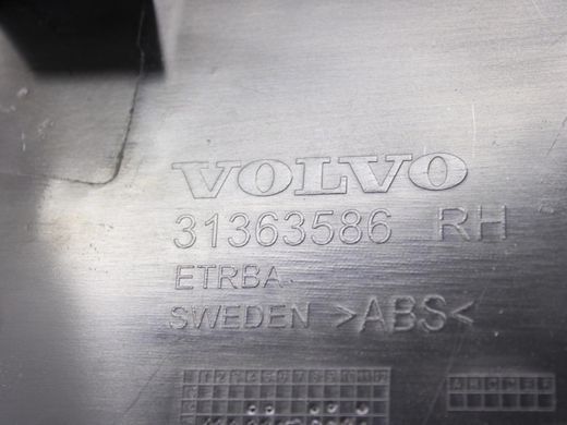 Накладка средней стойки нижняя правая внутренняя VOLVO XC90 2015-2019 (32244269) 31363586, 31363586, A