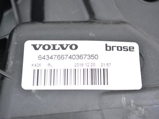 Стеклоподъемник задний левый VOLVO XC60 2017- 31416997, 31416997, A