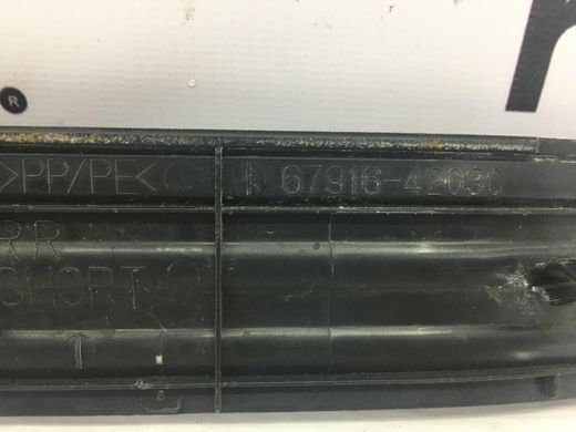 Накладка порога задняя левая внутренняя TOYOTA RAV4 CA30W 2005-2010 6791642030, 6791642030, A