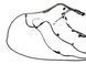 Проводка кришки багажника LAND ROVER DISCOVERY SPORT L550 2019- LK7214B562DB, LK7214B562DB, A