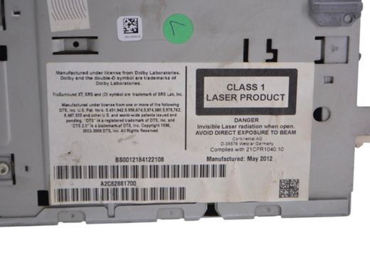 Автомагнитола SKODA SUPERB 3T 2008&ndash;2013 3T0035680E, 3T0035680E, A