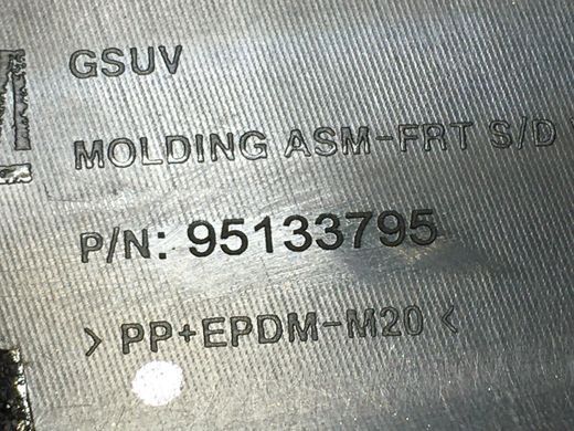 Рамка двери верхняя передняя левая внутренняя CHEVROLET TRAX U200 2013-2016 95433138, 95433138, B