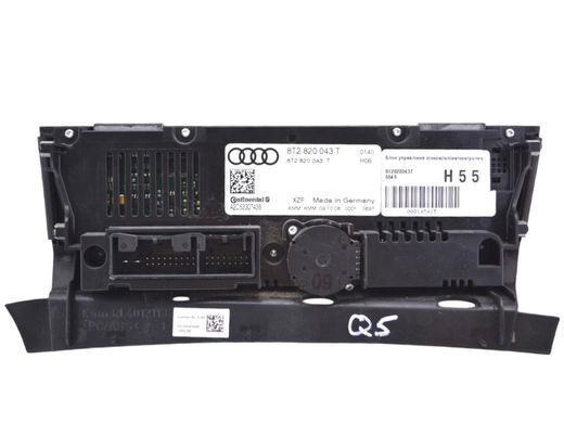 Блок управління пічкою/кліматконтролем AUDI Q5 2008-2012 8T2820043T, 8T2820043T, A