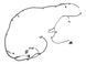 Проводка парктроника передня LAND ROVER RANGE ROVER EVOQUE L538 2015-2018 GJ3214369CB, GJ3214369CB, A