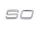 Надпись/буквы задние VOLVO S90 SPA 2016-2020 ("S90", "9" - відсутня) 31391018, 31391018, A