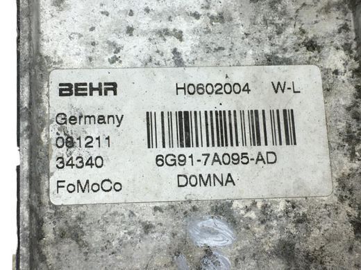 Радиатор масляный КПП VOLVO XC60 2008-2013 (6G917A095AD, маслоохолоджувач) 30792231, 30792231, A