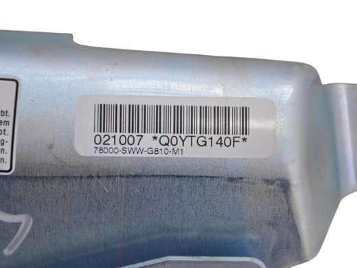 Подушка спинки сидения передняя правая HONDA CR-V 2006-2010 (78000SWWG810M1) 78050SWWG80, 78050SWWG80, A