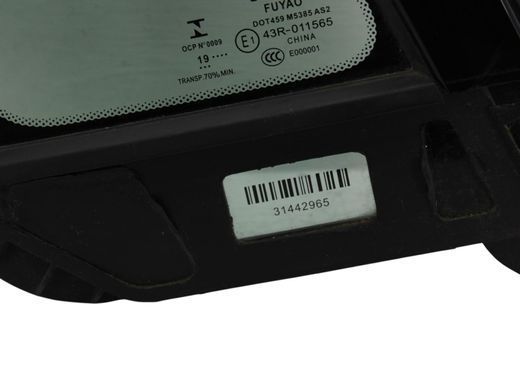 Стекло двери заднее правое VOLVO S60 SPA 2019-2024 (31442965) 32314793, 32314793, A