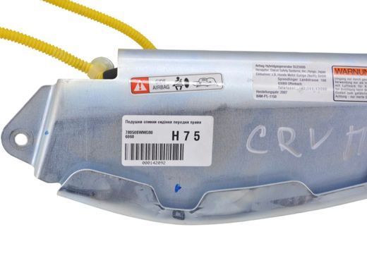 Подушка спинки сидения передняя правая HONDA CR-V 2006-2010 (78000SWWG810M1) 78050SWWG80, 78050SWWG80, A
