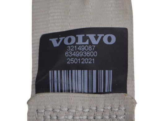 Ремінь безпеки передній правий VOLVO XC60 2017- 32149087, 32149087, A