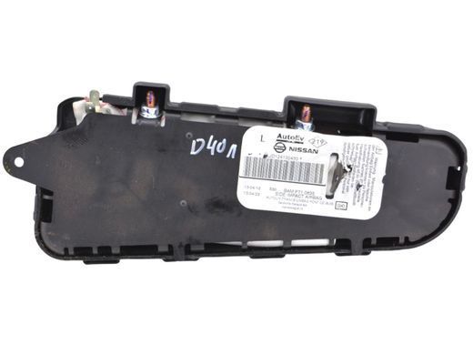 Подушка спинки сидіння передня ліва NISSAN NAVARA D40 2010-2014 985H1JD00A, 985H1JD00A, A