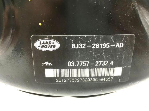 Вакуумний підсилювач гальм LAND ROVER RANGE ROVER EVOQUE L538 2011-2015 (BJ322B195AD) LR024469, LR024469, A