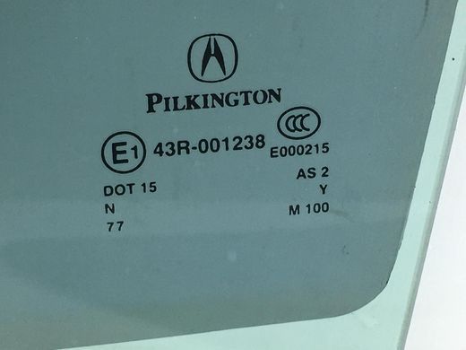 Стекло двери заднее левое ACURA TLX 2014-2018 73400-TZ3-A00, 73400-TZ3-A00, B