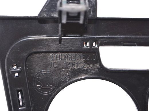 Накладка панели управления климатом SKODA SUPERB 3T 2008&ndash;2013 3T0863152D, 3T0863152D, A