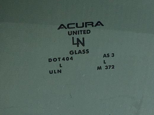 Скло дверей заднє ліве ACURA MDX 2008-2013 73450-STX-A01, 73450-STX-A01, A