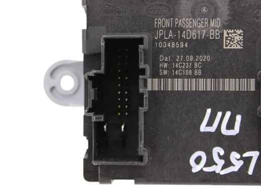 Блок управління дверей передній правий LAND ROVER DISCOVERY SPORT L550 2019- (JPLA14D617BB) LR117886, LR117886, A
