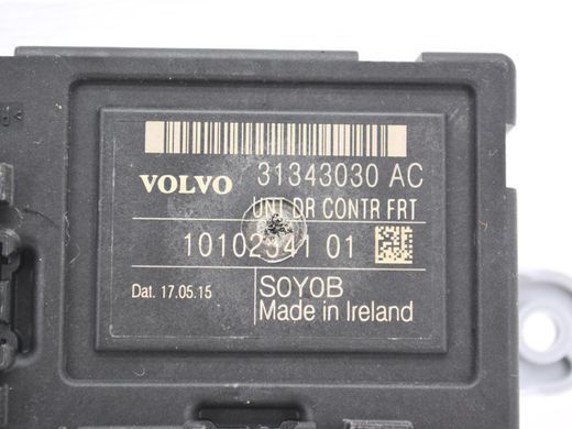 Блок управління дверей передній правий VOLVO XC60 2013-2017 31343030, 31343030, A