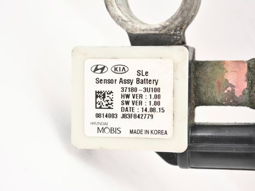 Клема KIA SPORTAGE SL 2013-2015 (мінус, в зборі з датчиком) 37180-3U100, 37180-3U100, A
