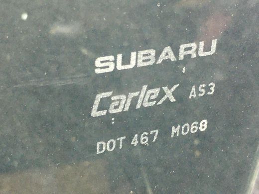 Скло дверей заднє ліве SUBARU OUTBACK B15 2015-2019 62011AL13A, 62011AL13A, B