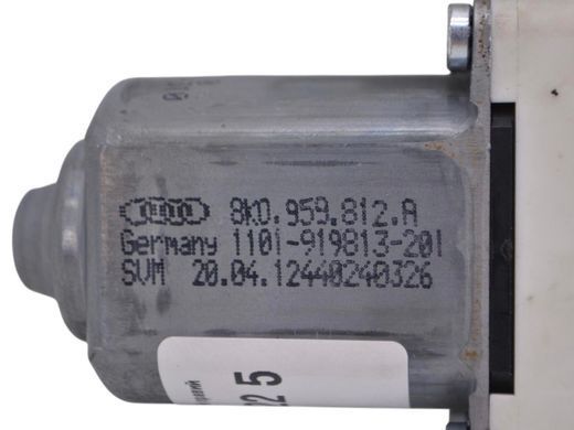 Моторчик стеклоподъемника задний правый SKODA SUPERB 3T 2008&ndash;2013 8K0959812A, 8K0959812A, A